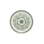 Thumbnail image #2 for Steelite International ZABA A103P804 Round Alumina Vitrified Plate, 5-3/4", Talara Vida Green Case of 2 Dozen