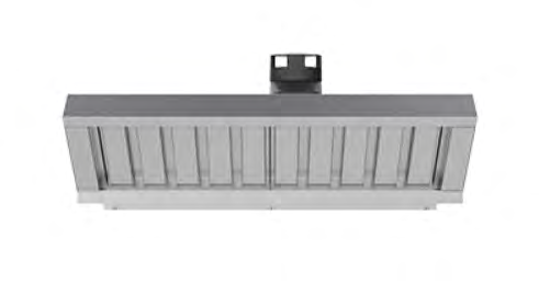 Product image #5 for UNOX ChefTop MIND.Maps Plus Ventless Steam Condensing Hood