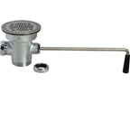 Thumbnail image #1 for AllPoints Foodservice Parts & Supplies 561179 Twist-Handle Sink Waste Drain, 3-1/2" Opening, 2" NPS Outlet, No Overflow