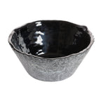 Thumbnail image #1 for G.E.T. Endure END205 Trunk Bowl, 96 oz., 10" Dia. x 4-1/4"H, Round, Melamine, Weathered Pewter Case of 6