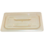 Thumbnail image #1 for AllPoints Foodservice Parts & Supplies 281600 1/4 Size Plastic Food Pan Lid with Handle
