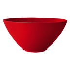 Thumbnail image #1 for G.E.T. Red Sensation B-791-RSP Round Red Melamine Bowl, 4 qt., 11 in. Dia. x 5-1/4 in. H Case of 6