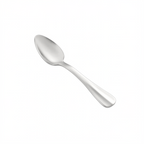 Thumbnail image #1 for CAC China Exquisite 8005-09 Demitasse Spoon, 4-3/8"L, Extra Heavy Weight, 18/8 Stainless Steel Case of 25 Dozen