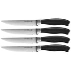 Thumbnail image #1 for Zwilling J.A. Henckels Henckels Elan 1021247 4-Piece Steak Knife Set, German Stainless Steel Fine-Edge Blades, Poly Handles