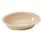 Thumbnail image #1 for G.E.T. GET DN-332-T Rimmed Tan Melamine Oval Bowl, 32 oz 1 Dozen