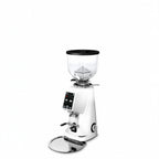 Thumbnail image #1 for Espresso Parts Fiorenzato Grinders FZTF4E58WHT On-Demand Espresso Grinder, White, 58mm Flat Steel Burrs, 1.1 lb Hopper