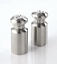 Thumbnail image #4 for American Metalcraft 1-1/2 oz Round Stainless Steel Salt and Pepper Shaker Set, 3-1/2 in. H