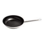 Thumbnail image #1 for CAC China S2FP-8N 8-Inch Stainless Steel Nonstick Fry Pan with Riveted Handle, Induction Ready Case of 6