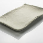 Thumbnail image #1 for G.E.T. cheforward 15005063008 Rectangular Melamine Platter, Sandstone, 8-1/4"L x 5-3/4"W x 1-1/10"H Case of 24