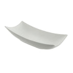 Thumbnail image #1 for Ten Strawberry Street Oslo OSLO-21CPPLTR China Platter, 21 x 10-3/8 in, Free-Form, Rolled Edge, Coupe Rim Case of 4