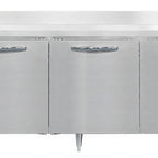 Thumbnail image #2 for Continental Refrigerator Designer Line DRA118NSSBS 118-Inch 5-Door Worktop Refrigerator with Stainless Steel Top and Backsplash