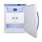 Thumbnail image #2 for Summit Commercial MOMCUBE™ MLRS62BIADAMCLK Breast Milk Refrigerator, 1-Section, 6 cu. ft., Solid Locking Door, White
