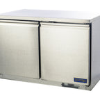 Thumbnail image #1 for Stanton Trading STC-UCF-48 Two-Section Undercounter Freezer with Solid Self-Closing Doors, Self-Contained Refrigeration, Stainless Steel Exterior