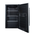 Thumbnail image #2 for Summit Commercial SPR196OSADA Outdoor Commercial Reach-In Refrigerator, 19-inch, 3.13 cu. ft., Reversible Stainless Steel Door