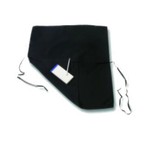 Thumbnail image #1 for Chef Revival 603FWPS-BK Four-Way Apron, 28 x 17 in, 100% Spun Polyester, Black