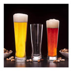 Thumbnail image #2 for Libbey Pinnacle 527 16 oz Stemless Partially Tempered Pilsner/Wheat Beer Glass