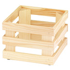 Thumbnail image #1 for G.E.T. Frilich Raiser 3588130 Square Wood Display Riser Frame, 9"W x 9"D x 6.7"H