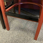 Thumbnail image #2 for JustChair Manufacturing FRL-MT-BLK Foot Rail Guard, Smooth Black Powder-Coated Extruded Aluminum, 12.81 x 1.25 x 0.63 in