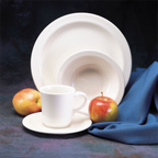 Thumbnail image #2 for 1880 Hospitality Oneida® F1600000510 China Coffee Cup, 8 oz, Handled, Reinforced Edges, Cream White Case of 3 Dozen