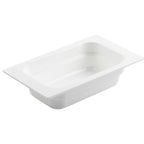 Thumbnail image #1 for TableCraft Products CW352LG 1/4 Size Lime Green Coated Cast Aluminum Food Pan, 1-1/4 qt., 2-1/2" Deep