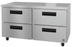 Thumbnail image #5 for Hoshizaki Steelheart 60-Inch Two-Section Undercounter Refrigerator with 4 Drawers