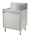 Thumbnail image #5 for Perlick Top Shelf 24-Inch Freestanding Underbar Storage Cabinet with Drainboard Top, Stainless Steel