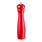 Thumbnail image #1 for Tableware Solutions USA Leone T4213 Salt/Pepper Mill, 8", Wood, Red, Hand Wash