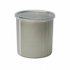 Thumbnail image #1 for Libertyware SSC1.2 1.2 qt Round Stainless Steel Salad Crock with Snap-On Plastic Cover Case of 36
