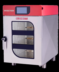 Blodgett IMV-3E ImVection Ventless Electric 3-Chamber Half-Size Commercial Convection Oven