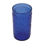 Thumbnail image #1 for G.E.T. GET 3312-CB 12 oz SAN Plastic Tumbler, Cobalt Blue, Pebbled Finish Case of 6 Dozen