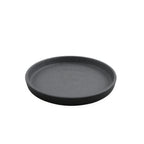 Thumbnail image #1 for G.E.T. RP-7-GRM/BKM 7-Inch Round Melamine Dinner Plate, Gray Matte Interior, Black Matte Exterior Case of 2 Dozen