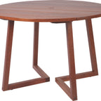 Thumbnail image #1 for Tramontina USA, Inc. 14617-371 Round Wood-Top Table with Legs