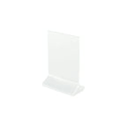 Thumbnail image #1 for CAC China ACTH-64 Acrylic Menu/Card Holder, 4" W x 6" H, BPA Free Case of 36