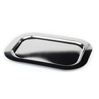 Thumbnail image #1 for Libbey APS Germany - Finesse APS 01310 Rectangular Stainless Steel Serving Tray, 22-7/8"L x 16-1/2"W x 5/8"H