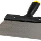 Thumbnail image #1 for JB Prince B950 A Chocolate Spatula, 8-3/4" Stainless Steel Blade, Black Plastic Handle