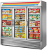 Thumbnail image #12 for True GDM-72F-HC~TSL01 3-Section Glass Door Freezer Merchandiser, Self-Contained Bottom-Mount, White