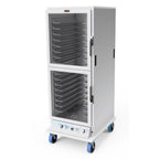 Thumbnail image #1 for Lockwood Manufacturing CA72-PF-CDD-L Mobile Non-Insulated Proof/Hold Cabinet, Left-Hinged Clear Dutch Doors, 16 Full-Size Pan Capacity