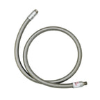 Thumbnail image #1 for Fisher 2916-2512 Pre-Rinse Faucet Hose, 25 in, Stainless Steel Armor Jacket, Brass Construction