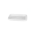 Thumbnail image #1 for Steelite Diversified Ceramics DCI375UW Rectangular Ceramic Plate, 7 x 5.13 in, Ultra White 1 Dozen