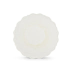 Thumbnail image #2 for Mikasa Hospitality (Lifetime Brands, Inc.) Chic 5314522 Round Porcelain Plate, White, Floret, 8.46" Case of 24