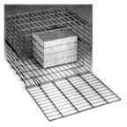 Thumbnail image #1 for SPG International Amco SMOD1824 Wire Security Module with Hinged Lockable Door, 18"D x 22-1/4"W x 16-3/4"H
