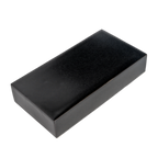 Thumbnail image #1 for Korin Inc PLL-547 Black Rectangular China Plate, 7-1/2" x 4" x 1-3/4" Case of 36