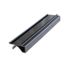 Thumbnail image #1 for Thunder Group PLSL116BK 6" Black Plastic Under-Shelf Snap-On Label Case of 125