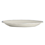 Thumbnail image #2 for Steelite International HL Ivory HL52663929 Oval China Platter, 11.75 x 8 in, Carolyn Styleline Blue, Scalloped Edge 1 Dozen