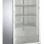 Thumbnail image #2 for Admiral Craft Equipment Corp. Black Diamond USRF-1D-G 1-Section Glass Door Reach-In Refrigerator, 23 Cu. Ft., Bottom-Mount Refrigeration