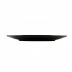 Thumbnail image #2 for G.E.T. Pebble Creek - EGS D812RR-B Black Melamine Oval Coupe Platter, 12-3/4 x 8-3/4 in, Pebble Textured Case of 6