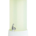 Thumbnail image #1 for Cal-Mil Logan 26135-3-15 Single Beverage Dispenser, 384 oz, Ice Chamber, Melamine, White
