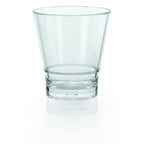 Thumbnail image #1 for G.E.T. GET S-9-CL Clear SAN Plastic Rocks Glass, 9 oz Case of 2 Dozen