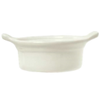 Thumbnail image #1 for Libbey Casablanca 950027733 Oval China Casserole Dish, 8 oz, 6-1/2 x 5 x 2-1/2 in, 2 Handles, No Cover
