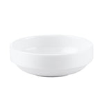 Thumbnail image #1 for CAC China RCN Specialty Items RCN-B525 Porcelain Round Pasta Bowl, 12 oz, 5-1/2" Diameter Case of 3 Dozen